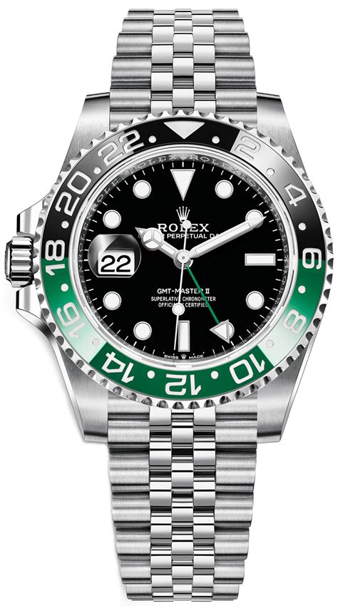 rolex gmt-master ii green price